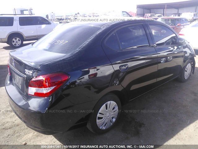 ML32F3FJ3HHF12833 - 2017 MITSUBISHI MIRAGE G4 ES Qara foto 4