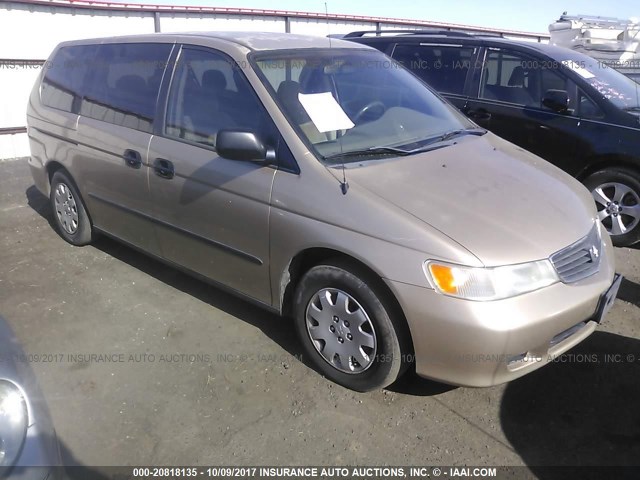 2HKRL1852YH565563 - 2000 HONDA ODYSSEY LX TAN photo 1