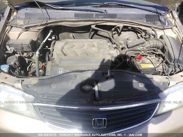 2HKRL1852YH565563 - 2000 HONDA ODYSSEY LX TAN photo 10