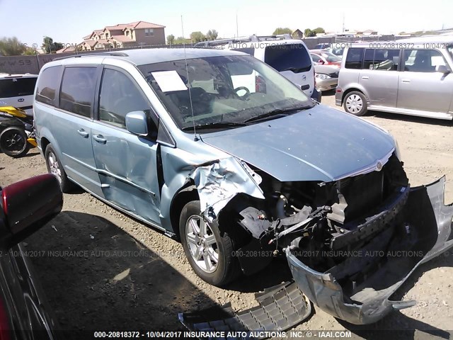 2A8HR54P58R678878 - 2008 CHRYSLER TOWN & COUNTRY TOURING BLUE photo 1