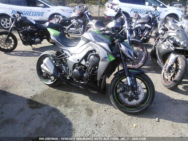 JKAZRCG11GA010855 - 2016 KAWASAKI ZR1000 G GREEN photo 1