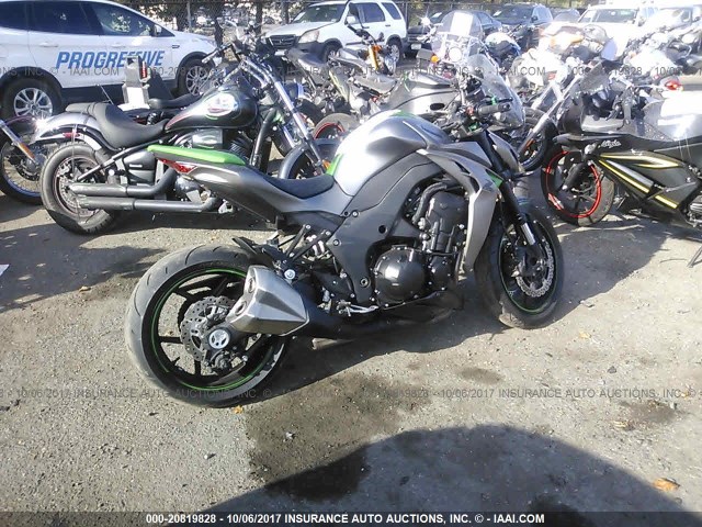 JKAZRCG11GA010855 - 2016 KAWASAKI ZR1000 G GREEN photo 4