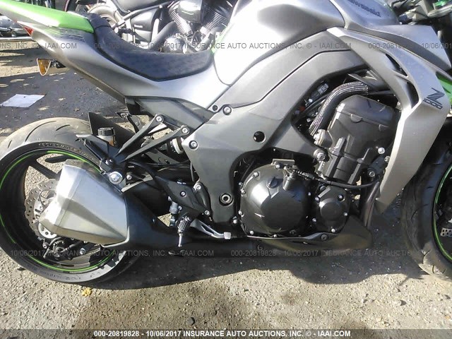 JKAZRCG11GA010855 - 2016 KAWASAKI ZR1000 G GREEN photo 8