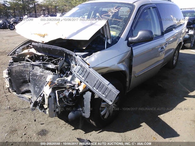 2C4GP54L65R233163 - 2005 CHRYSLER TOWN & COUNTRY TOURING BEIGE photo 2