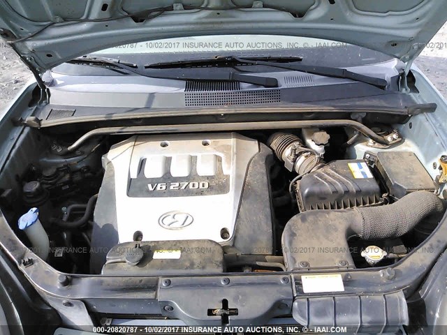 KM8JN12D96U429520 - 2006 HYUNDAI TUCSON GLS/LIMITED 蓝色 照片 10