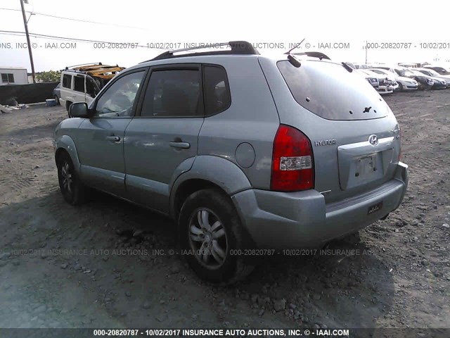 KM8JN12D96U429520 - 2006 HYUNDAI TUCSON GLS/LIMITED 蓝色 照片 3