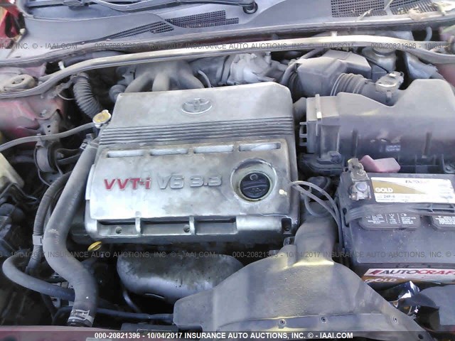 4T1CA38P24U022105 - 2004 TOYOTA CAMRY SOLARA SE/SLE Qırmızı foto 10