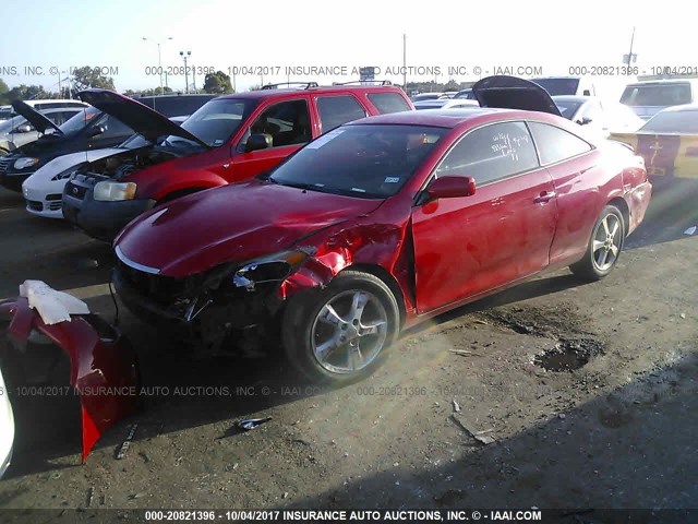 4T1CA38P24U022105 - 2004 TOYOTA CAMRY SOLARA SE/SLE Qırmızı foto 2