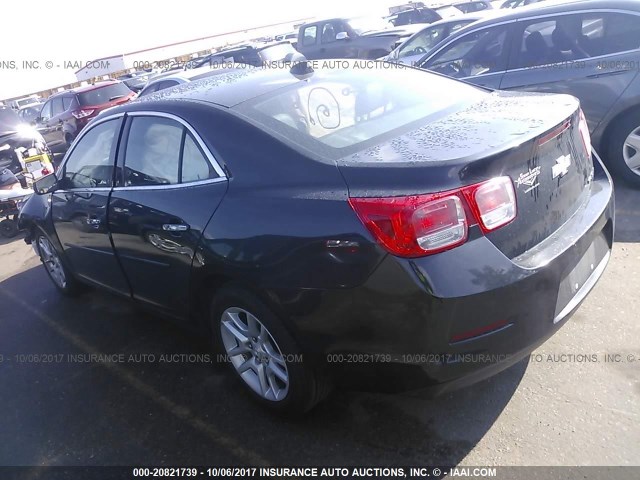 1G11C5SL7EF126434 - 2014 CHEVROLET MALIBU 1LT BLACK photo 3