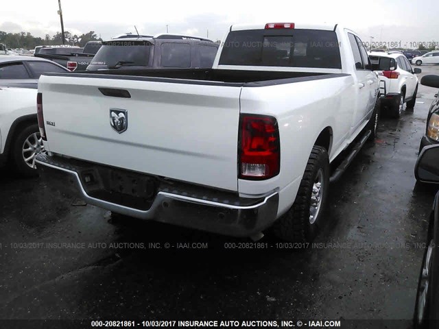 3C6TR4JT1DG580564 - 2013 RAM 2500 SLT WHITE photo 4