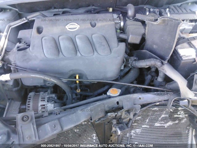 3N1AB61E58L678241 - 2008 NISSAN SENTRA 2.0/2.0S/2.0SL SILVER photo 10