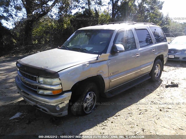 1GNEK13T0YJ151378 - 2000 CHEVROLET TAHOE K1500 SILVER photo 2