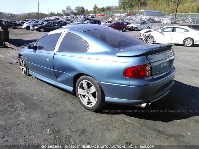 6G2VX12G14L304368 - 2004 PONTIAC GTO Light Blue photo 3