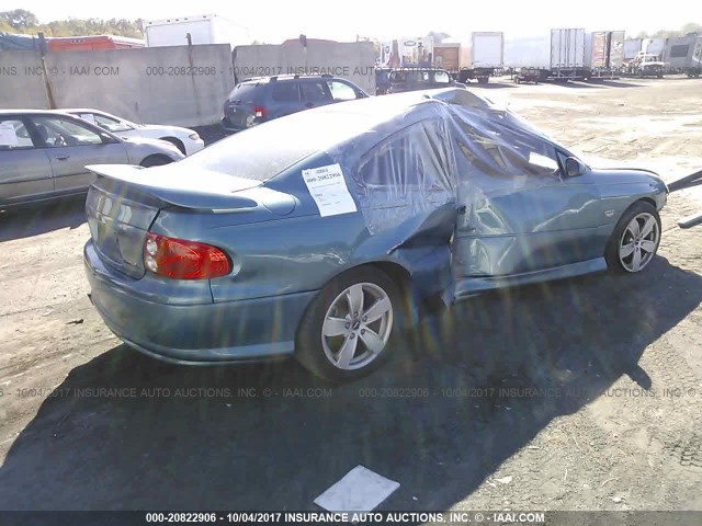 6G2VX12G14L304368 - 2004 PONTIAC GTO Light Blue photo 4