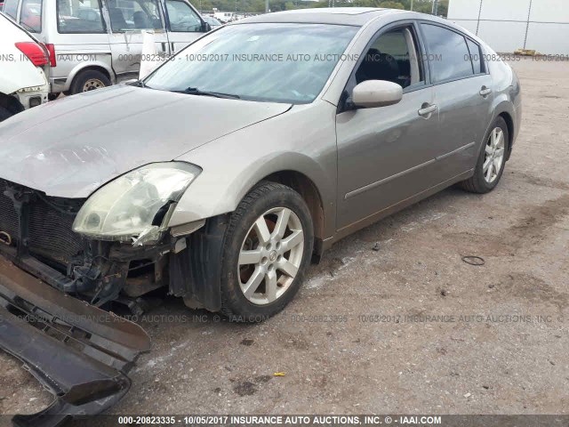 1N4BA41E86C806365 - 2006 NISSAN MAXIMA SE/SL TAN photo 2