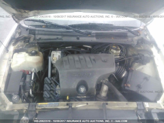 1G4HR54K63U229051 - 2003 BUICK LESABRE LIMITED WHITE photo 10