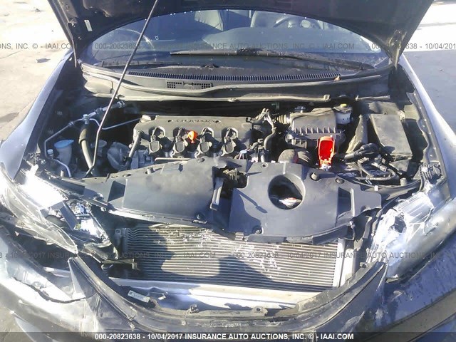 2HGFB2F96DH550778 - 2013 HONDA CIVIC EXL 黑色 照片 10