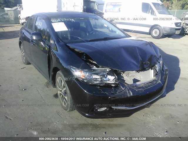 2HGFB2F96DH550778 - 2013 HONDA CIVIC EXL 黑色 照片 6