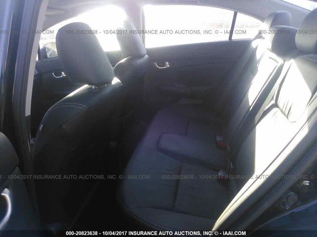 2HGFB2F96DH550778 - 2013 HONDA CIVIC EXL 黑色 照片 8