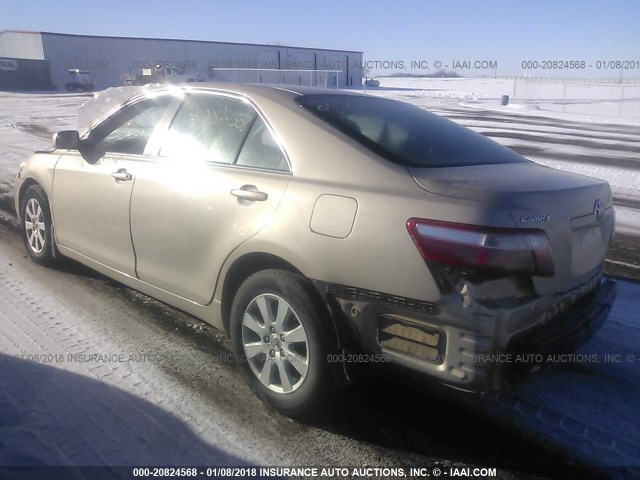 4T4BE46K99R065981 - 2009 TOYOTA CAMRY SE/LE/XLE GOLD photo 3
