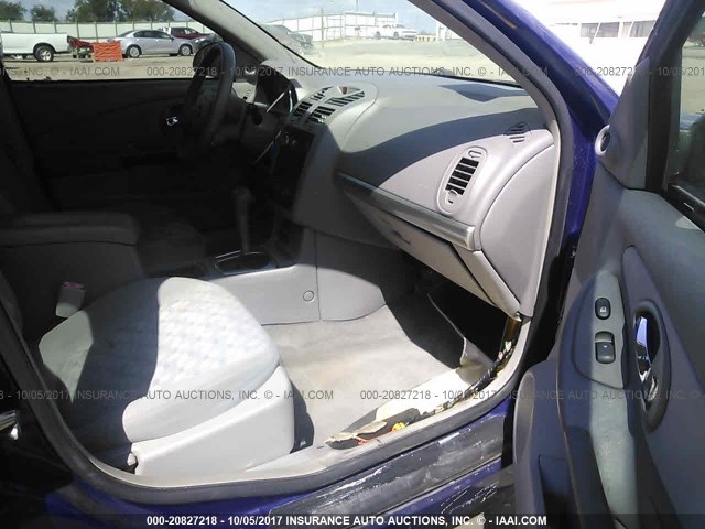 1G1ZT54845F261754 - 2005 CHEVROLET MALIBU LS 蓝色 照片 5