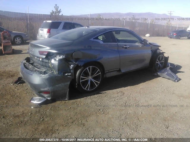 JN1CV7EL2HM320888 - 2017 INFINITI Q60 PREMIUM GRAY photo 4