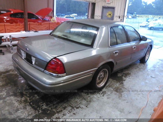 2FAFP74W1YX100639 - 2000 FORD CROWN VICTORIA LX Champagne photo 4