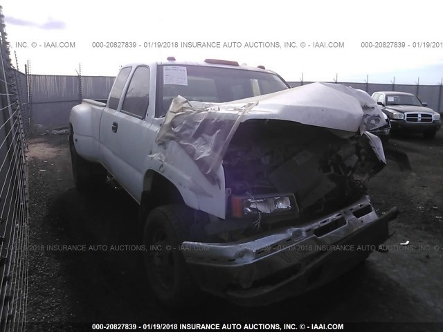 1GBJK39245E109208 - 2005 CHEVROLET SILVERADO K3500 WHITE photo 1