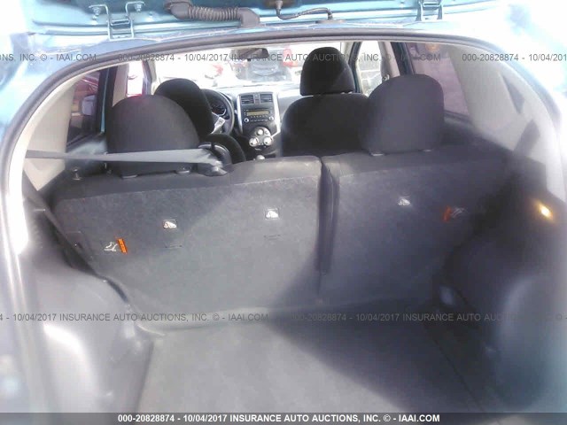 3N1CE2CP3EL423008 - 2014 NISSAN VERSA NOTE S/S PLUS/SV/SL BLUE photo 8