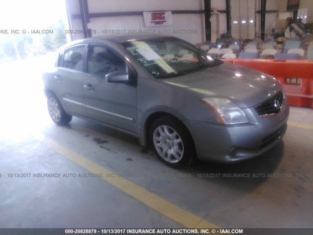 3N1AB6AP1CL759098 - 2012 NISSAN SENTRA 2.0/2.0S/SR/2.0SL GRAY photo 1