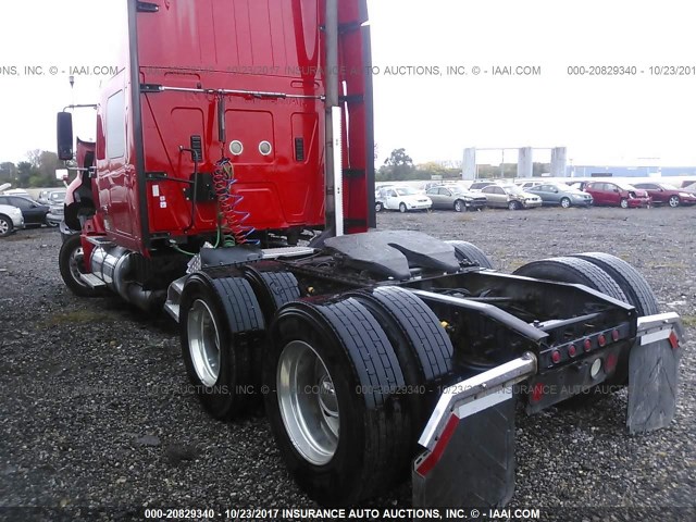 2HSCUAPR79C060009 - 2009 INTERNATIONAL PROSTAR PREMIUM  RED photo 3