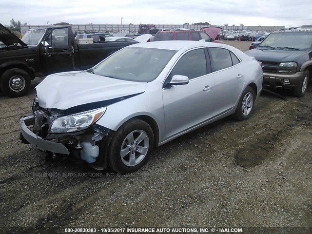 1G11C5SA3GU148508 - 2016 CHEVROLET MALIBU LIMITED LT SILVER photo 2