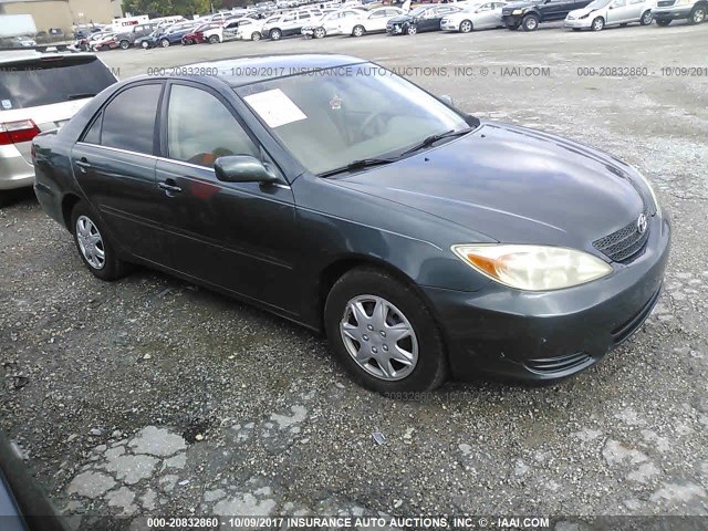 4T1BE32KX3U654751 - 2003 TOYOTA CAMRY LE/XLE/SE მწვანე ფოტო 1