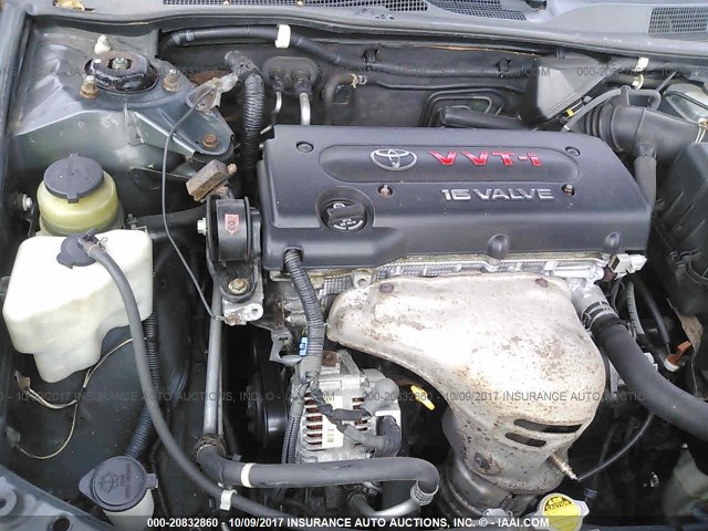 4T1BE32KX3U654751 - 2003 TOYOTA CAMRY LE/XLE/SE მწვანე ფოტო 10