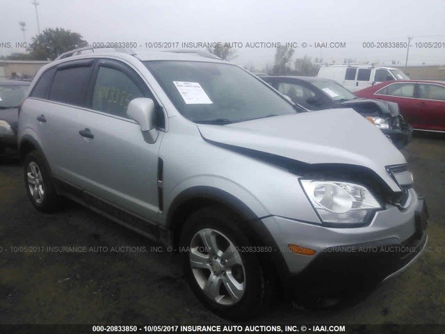 3GNAL2EK4DS640736 - 2013 CHEVROLET CAPTIVA LS SILVER photo 1