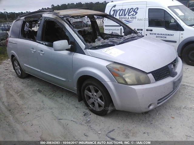 5N1BV28U16N115162 - 2006 NISSAN QUEST S/SE/SL SILVER photo 1