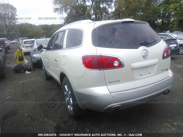 5GAER23D49J185278 - 2009 BUICK ENCLAVE CXL CREAM photo 3