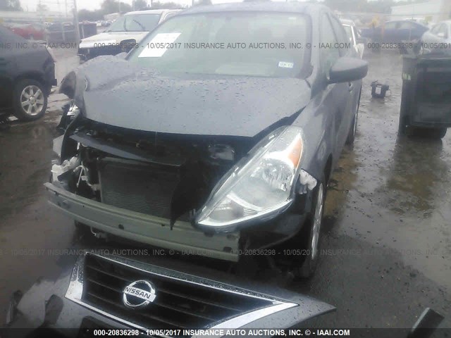 3N1CN7AP8HL848552 - 2017 NISSAN VERSA S/S PLUS/SV/SL SILVER photo 6