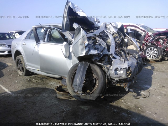 1G1ZH57BX94233516 - 2009 CHEVROLET MALIBU 1LT SILVER photo 1