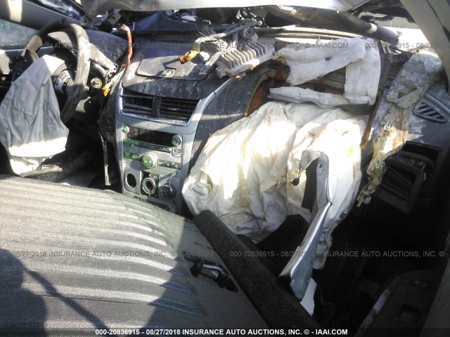 1G1ZH57BX94233516 - 2009 CHEVROLET MALIBU 1LT SILVER photo 5