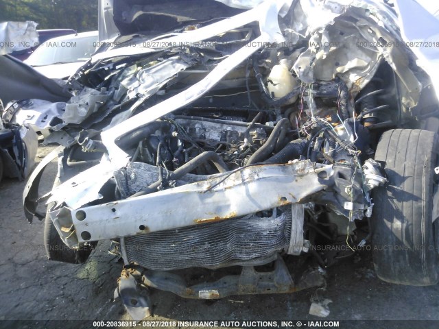 1G1ZH57BX94233516 - 2009 CHEVROLET MALIBU 1LT SILVER photo 6