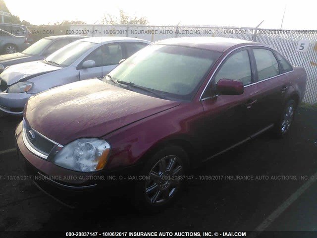 1FAHP27137G133206 - 2007 FORD FIVE HUNDRED SEL Unknown photo 2