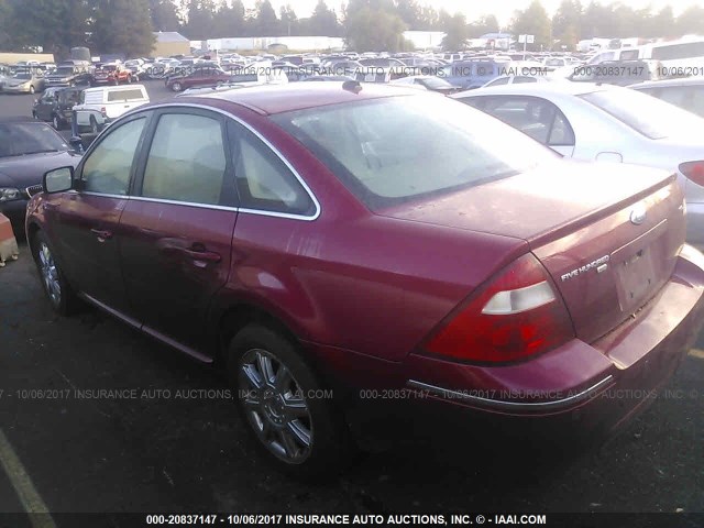 1FAHP27137G133206 - 2007 FORD FIVE HUNDRED SEL Unknown photo 3