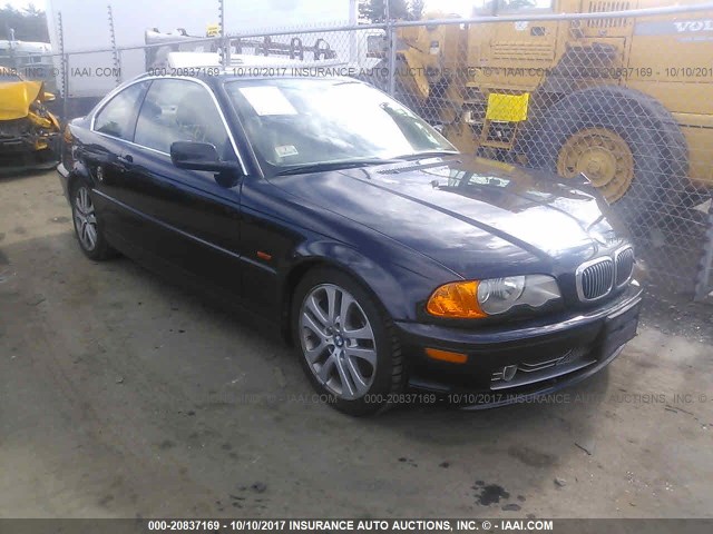 WBABN53472JU37803 - 2002 BMW 330 CI BLACK photo 1