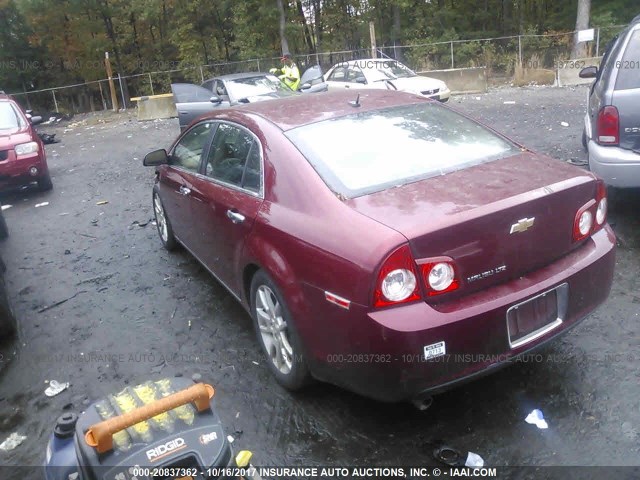 1G1ZE5EB1AF201347 - 2010 CHEVROLET MALIBU LTZ Qırmızı foto 3