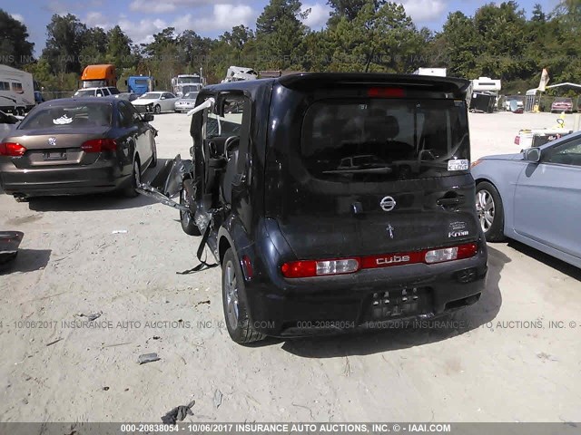 JN8AZ2KR1BT209478 - 2011 NISSAN CUBE S/SL/KROM BLACK photo 3