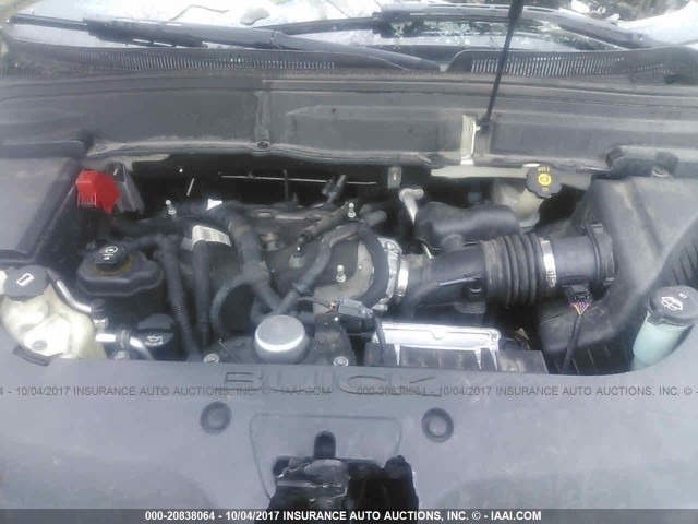 5GAKRBED7BJ120608 - 2011 BUICK ENCLAVE CXL 白色 照片 10