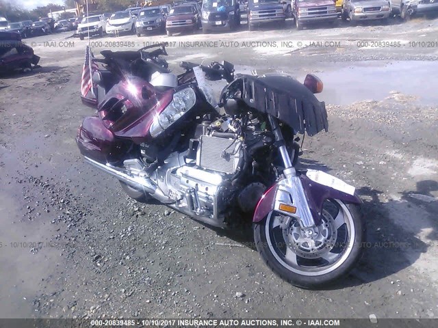 1HFSC47H86A507708 - 2006 HONDA GL1800 BURGUNDY photo 1