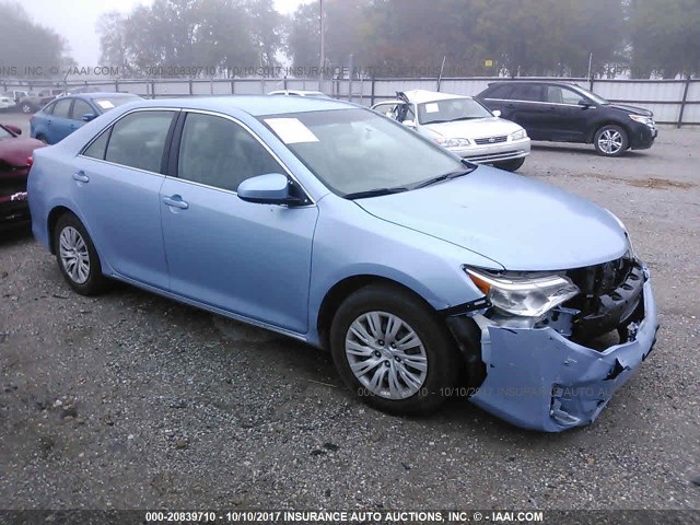 4T4BF1FK6ER361515 - 2014 TOYOTA CAMRY L/SE/LE/XLE 蓝色 照片 1