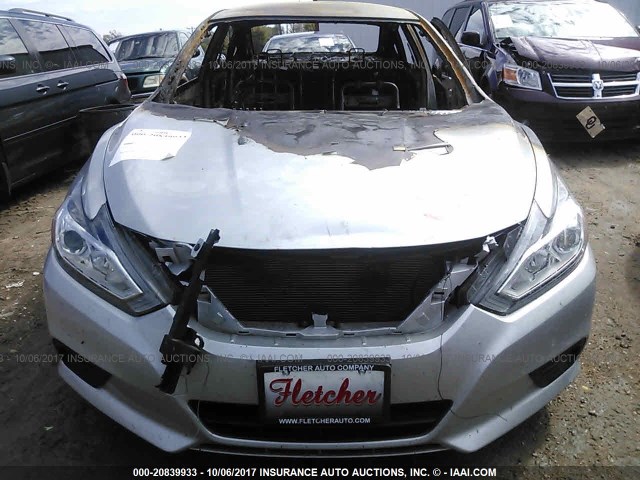 1N4AL3AP1GC223266 - 2016 NISSAN ALTIMA 2.5/S/SV/SL/SR SILVER photo 6